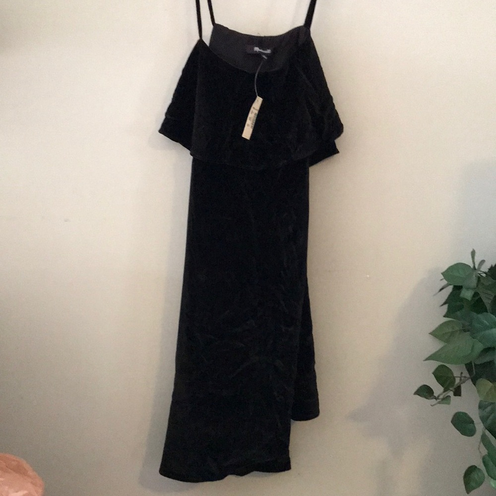 Madewell Velvet Dress